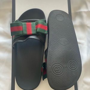 Gucci slides… worn 4/5 times… great condition. Dust bag and box availiable